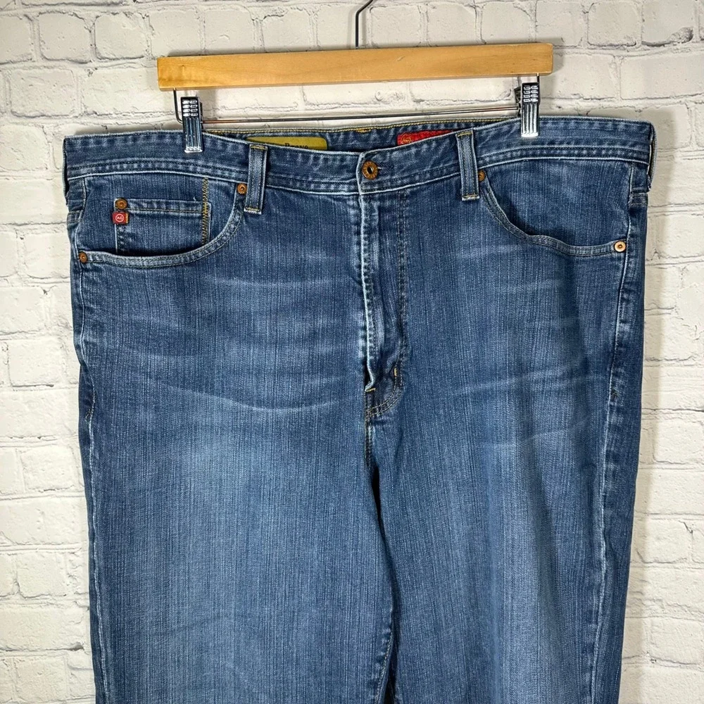 AG Adriano Goldschmied The Brave  Straight Leg Jeans Blue Mens Made in USA‎